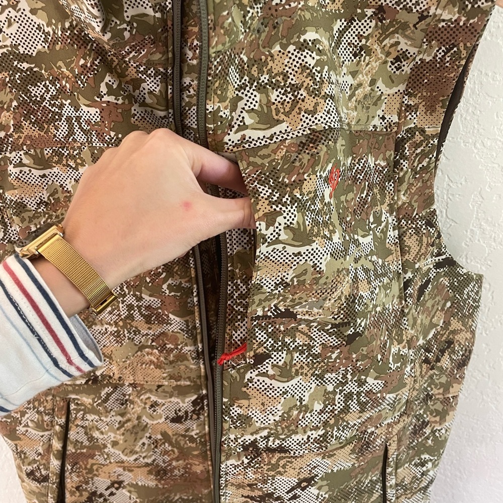 NWT Duck camp vantage 3L soft shell vest in midland size medium - Picture 5 of 8